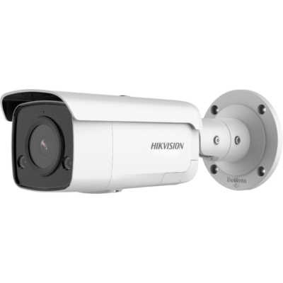 Hikvision DS-2CD2T46G2-ISU/SL 4 MP AcuSense Strobe Light and Audible Warning Fixed Bullet Network Camera
