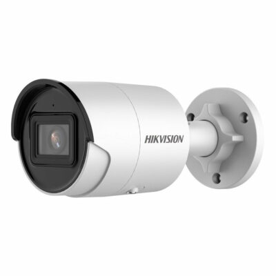 Hikvision AcuSense 4MP fixed bullet camera.