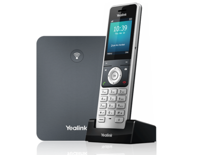 Yealink YL-W76P. DECT Solution Base + W56H Handset - 10 handset registrations with 10 concurrent Voip calls