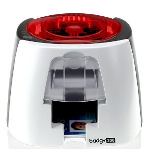 Evolis B22U0000RS - Badgy200 Card Printer Bundle