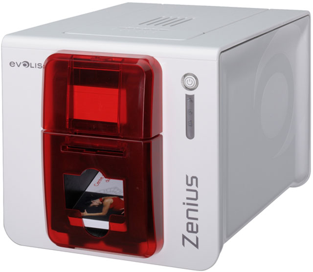 Evolis -Zenius Single Sided Card Printer Bundle