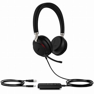 YL-UH38 DUO TEAMS-Yealink UH38 Teams Dual Headset with USB and Bluetooth.